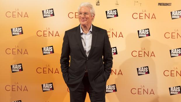 Richard Gere, en Madrid, tras presentar «La cena»