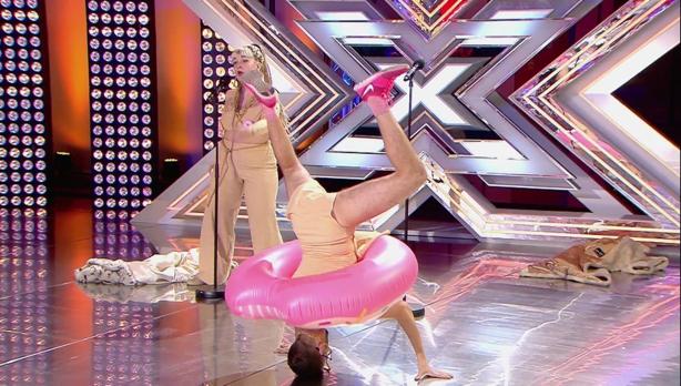 La actuación «Cómeme el donut» en Factor X