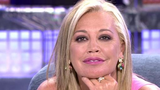 Belén Esteban en una de sus muchas entrevistas en el formato