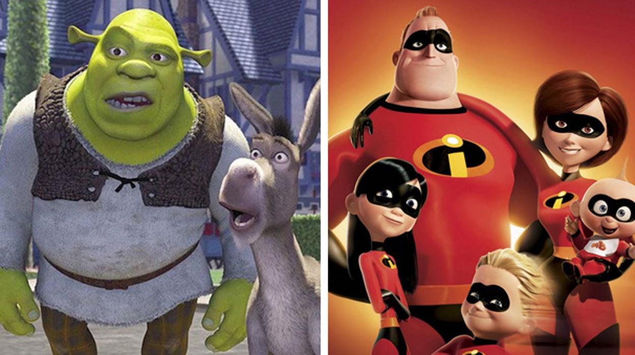 ¿Sabrías identificar qué películas son de Pixar y cuáles de Dreamworks?