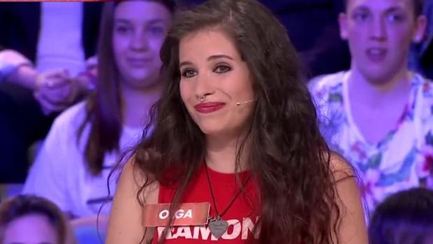 Olga pensó que respondería correctamente, pero soltó una palabra malsonante que no estaba en el panel