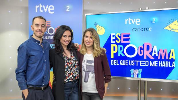 Alberto Casado, Marta Flich y María Gómez