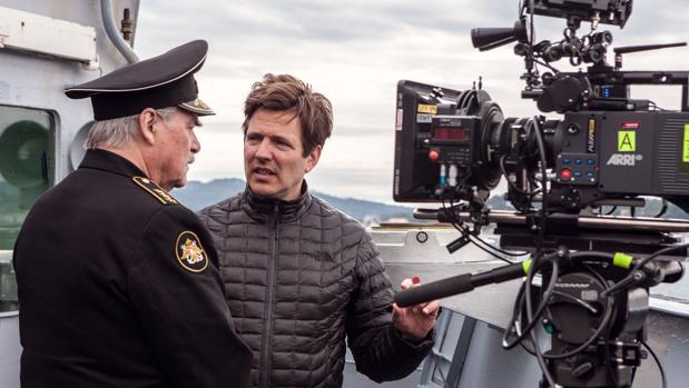 Thomas Vinterberg, en el rodaje de «Kursk»
