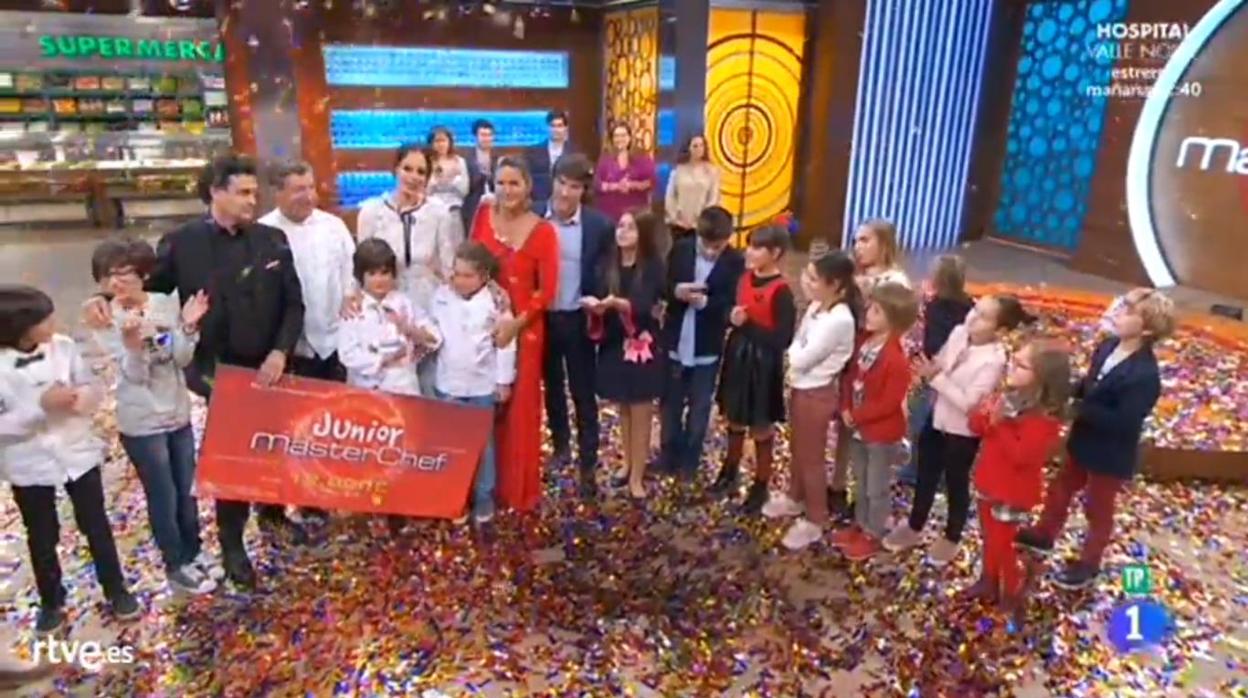 Josetxo, ganador de «MasterChef Junior»