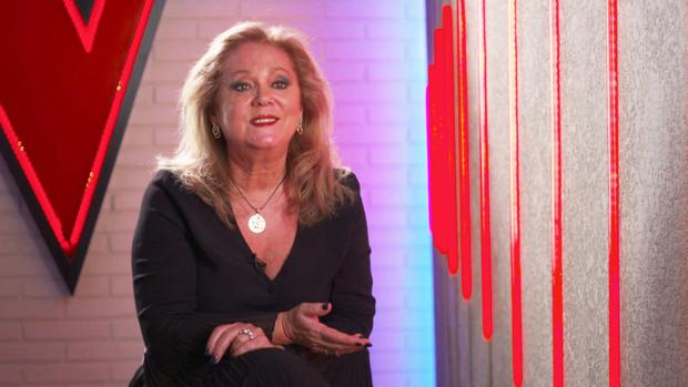 Blanca Villa durante una de sus entrevistas en «La Voz Senior»