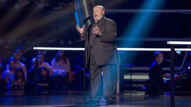 Fernando Cejalvo, este miércoles en «La Voz Senior»