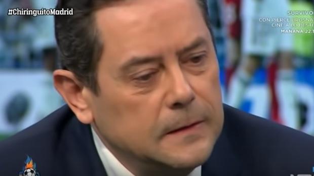 Tomás Roncero, en «El chiringuito»