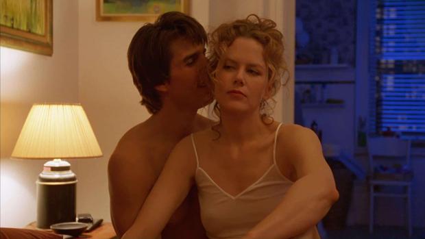 Escena de Eyes Wide Shut, la última película que filmó Stanley Kubrick