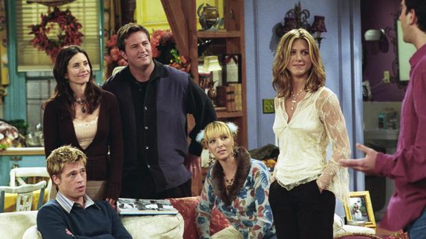 Brad Pitt fue uno de los artistas invitados que pasaron por el piso de Rachel y Monica