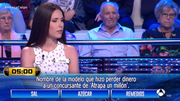Laura, este viernes en «¡Ahora caigo!»