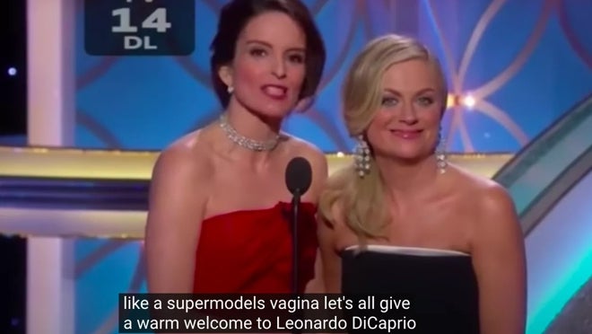 Esta es la broma de las presentadoras con la que más se aproximaron al estilo de Ricky Gervais