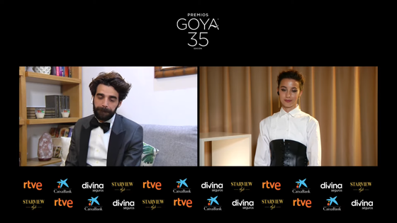 David Verdaguer ('One for all') and Amaia Aberasturi ('Akelarre')