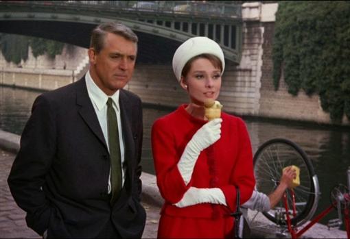 Cary Grant y Audrey Hepburn en el filme 'Charada', de Stanley Donen