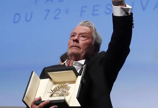 Alain Delon, at the 2019 Cannes festival, his last major public appearance