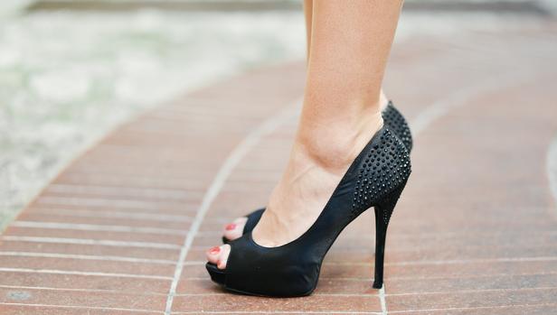 tacones sin punta