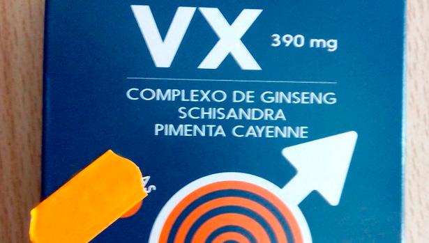 El complemento alimenticio que contenía sildenafilo, el mismo principio activo que la viagra
