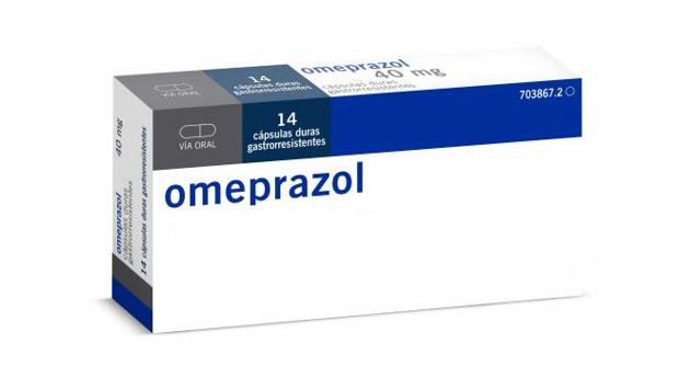 Sanidad ha ordenado la retirada de una veintena de lotes de omeprazol de un laboratorio indio