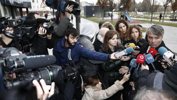 Agustín Martínez, abogado de tres de los jóvenes acusados de una supuesta violación de una joven de 18 años en los Sanfermines del 2016,