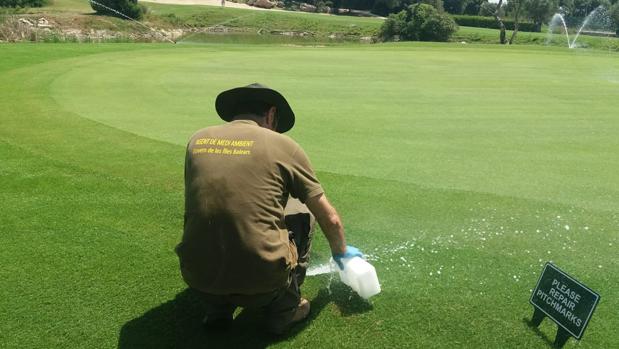 Fotografía recurso de un campo de golf de Mallorca