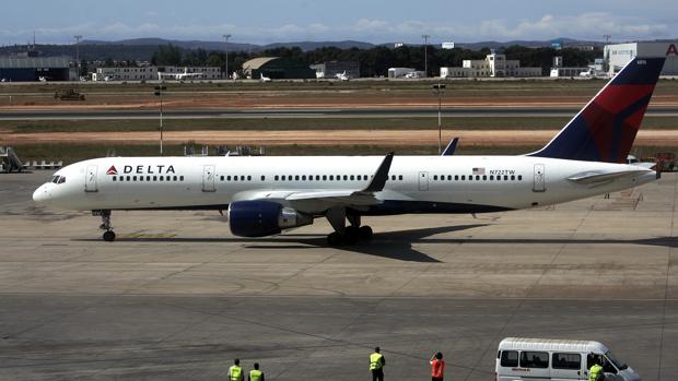 Imagen de archivo de un avión de Delta Airlines