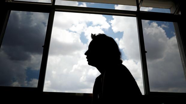 Una mujer víctima de violencia de género