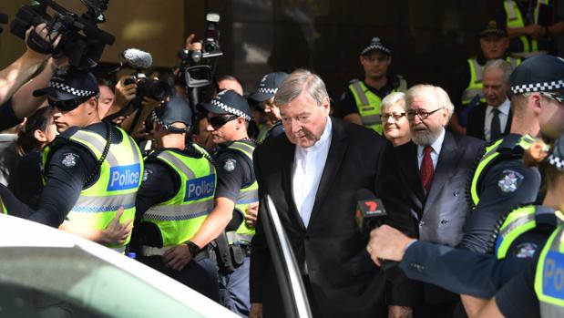 El cardenal George Pell, en una imagen de 2018