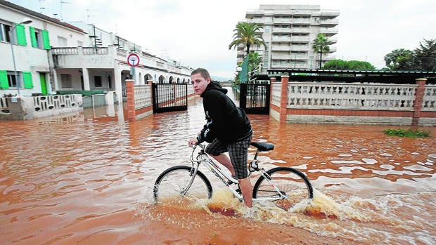 Inundaciones en Peñíscola