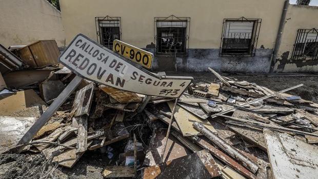 Destrozos provocados por la última gota fría en el levante español