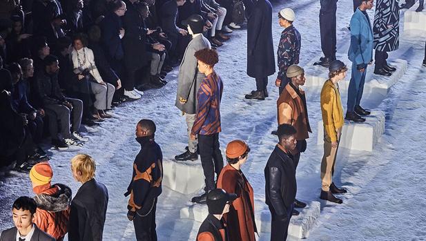 Desfile de la colección otoño-invierno de Zegna