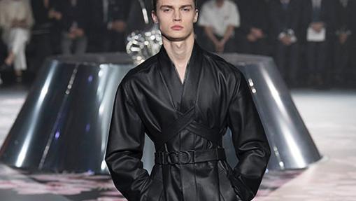 Modelo de la colección pre fall de Dior Homme 2019