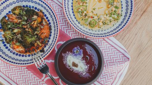Gazpacho de cerezas, un clásico del chef Dani García en BiBo