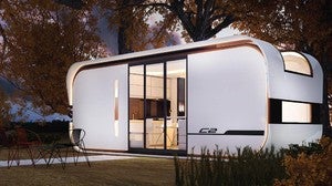 Una minicasa inteligente, lo último en viviendas prefabricadas de lujo