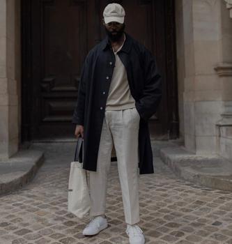 Cambia el foco y combínala en un look relajado pero menos informal