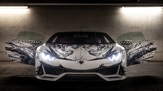 Así es el Lamborghini Huracan Evo que se ha convertido en una obra de arte