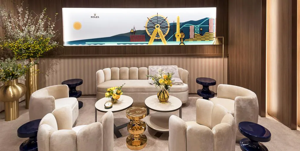 The luxurious waiting room through which the nominees for the Oscars 2022 passed