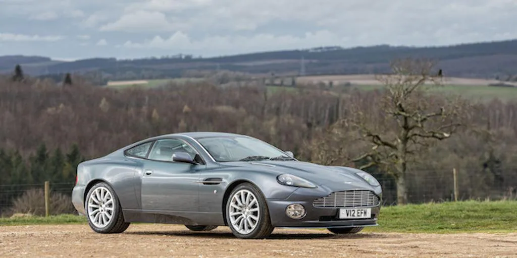 Hugh Grant’s Aston Martin Vanquish sold for 70,000 euros