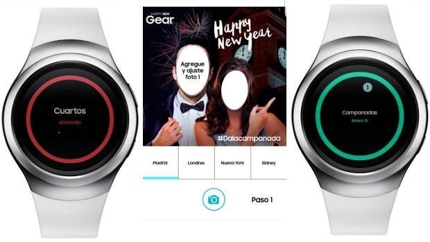 New Gear», la aplicación del Gear S2 para seguir las uvas en Nochevieja sin  incidentes