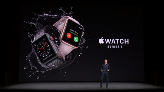 Keynote Apple: Así es el nuevo Apple Watch Series 3: conectividad  independiente y más servicios de salud