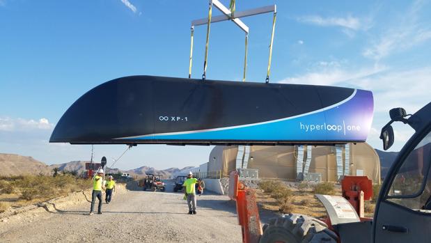Detalle de las pruebas realizadas por una delas dos empresas dedicadas a este supertren