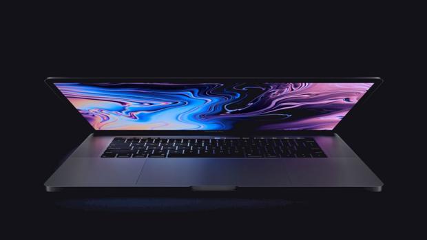 Detalle de un MacBook Pro