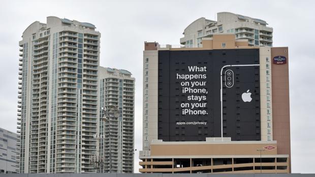 Detalle del polémico anuncio de Apple en la pasada edición del CES 2019