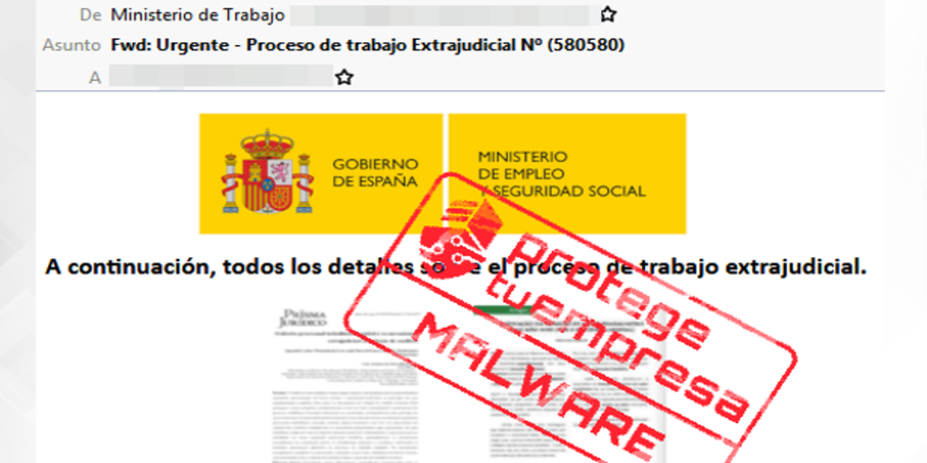 Cuidado: los cibercriminales están suplantando al Ministerio de Trabajo para «hackearte»