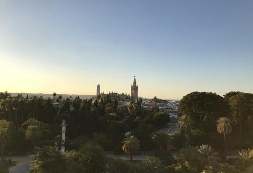 Vistas desde las habitaciones del Alcázar