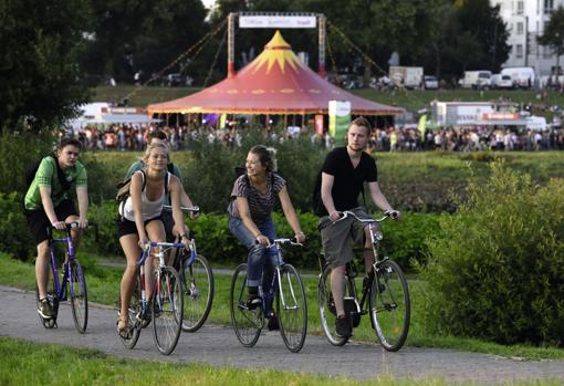 Ruta en bici por Bremen
