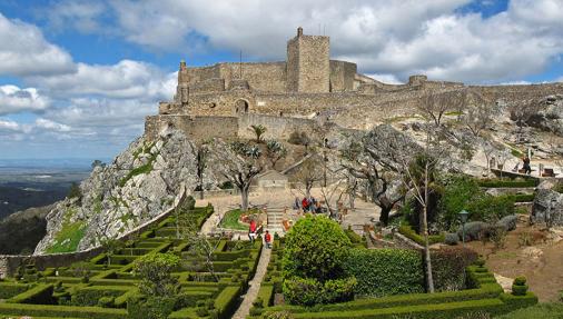 Ciudad Española En La Frontera Con Portugal