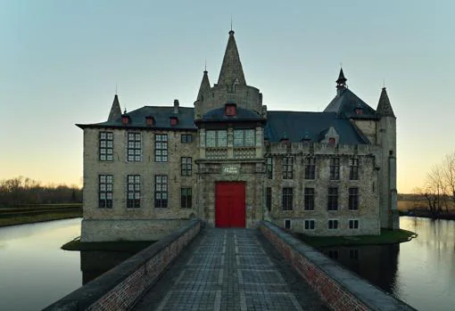 Imagen del castillo de Laarne