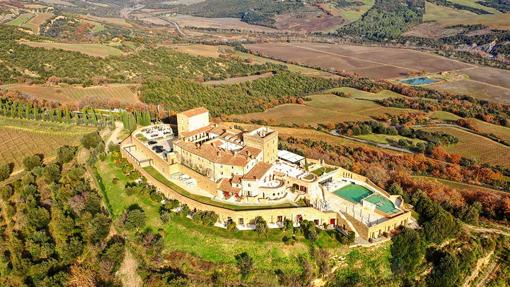 Imagen del castillo hotel de Velona